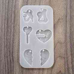 Силиконовые Молды для подвесок ко дню святого валентина своими руками SIMO-G006-01