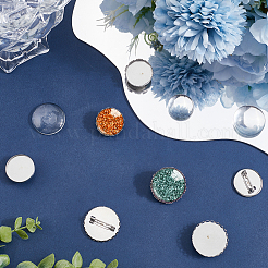 Наборы для изготовления броши из нержавеющей стали 304 своими руками&nbsp;DIY-SC0027-86