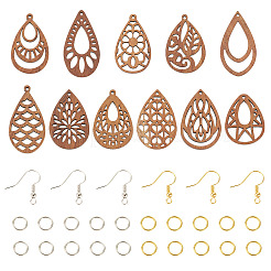 Наборы для создания подвесных сережек своими руками&nbsp;DIY-TA0013-45