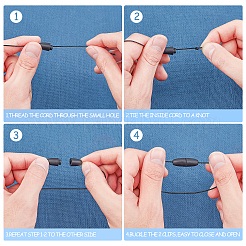 Пластиковые застежки отколовшиеся KY-PH0001-26