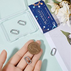 6 шт. латунные пружинные кольца-затворы FIND-SC0010-96B