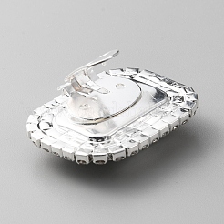 Прямоугольные украшения для обуви из стеклянных страз&nbsp;FIND-WH0002-12A