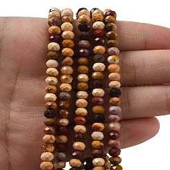 Природные mookaite шарик нити G-D344-A32