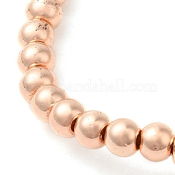 Стеклянные бусины с гальваническим покрытием &nbsp;EGLA-C007-10B