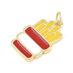 Латунь эмаль подвески&nbsp;KK-Z138-01G-01