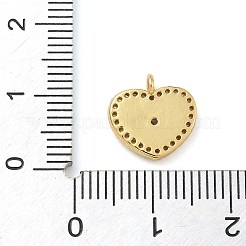 Стойка покрытие латунь микропаве прозрачный кубический цирконий с эмалевыми подвесками&nbsp;KK-G515-12A