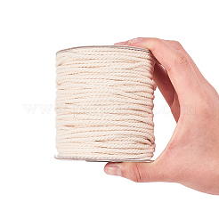 Круглый хлопка твист нити шнуры OCOR-L006-D-15