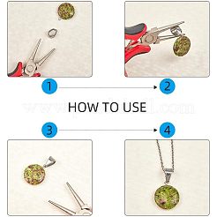 Защелкивающиеся дужки из нержавеющей стали 304 STAS-UN0010-82P