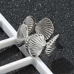 Латунные манжеты для женщин&nbsp;RJEW-U033-02P