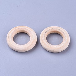Незаконченные деревянные связующие кольца&nbsp;WOOD-F002-01-30mm