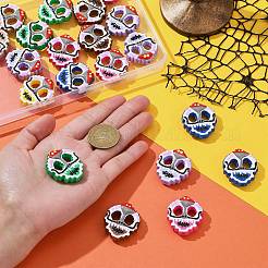 20 шт. Непрозрачные акриловые бусины&nbsp;OACR-CJ0001-57