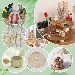 20 шт. натуральный деревянный круглый шар WOOD-GA0001-59