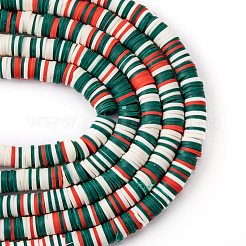 Полимерной глины ручной работы бисер нитей CLAY-R089-8mm-T029