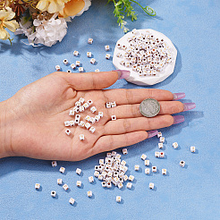 Непрозрачные акриловые бусины MACR-TAG0001-07F