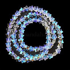 Гальванизируйте прозрачное стекло бисер нитей&nbsp;EGLA-U004-03A-HP03