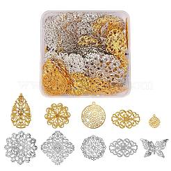 100 шт. 10 стиля железных звеньев IFIN-SZ0001-009