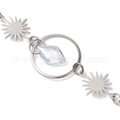 Стеклянные подвесные ловцы солнца HJEW-JM04530