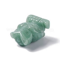 Природные зеленые украшения дисплей авантюрин&nbsp;DJEW-G031-02B