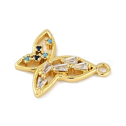 Латунные микро проложить кубического циркония подвески&nbsp;KK-B114-05G