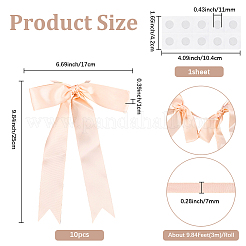 Гирлянда из бантов&nbsp;AJEW-WH20064-76B