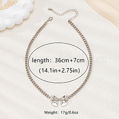 Женские ожерелья-чокеры с бантом из сплава FS-WG3DD5E-01