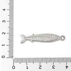 Подвески в виде сардин из нержавеющей стали 304&nbsp;STAS-S186-05C-P