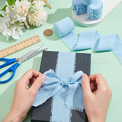 5 метр хлопчатобумажных бахромчатых лент OCOR-WH0045-09D