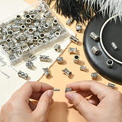 100шт 10 стиля сплава европейские бусины FIND-CJ0001-14