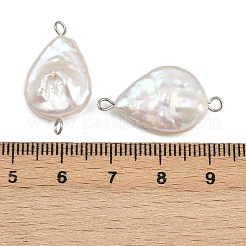 Подвески-капельки из натурального пресноводного жемчуга Кеши STAS-D378-15P