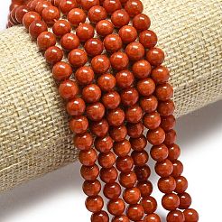 Натуральный Malaysia нефритовые бусы пряди&nbsp;G-L645-A01-6mm-08