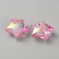 Уф-покрытие прозрачные акриловые бусины&nbsp;FIND-SZC0009-19A-01