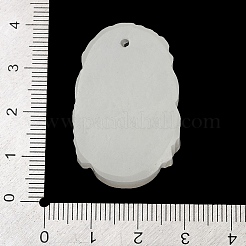 Резные подвески из натурального белого нефрита&nbsp;LS-G-S384-01A