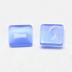 Кабошоны кошачьего глаза CE-J006-12x12mm-07