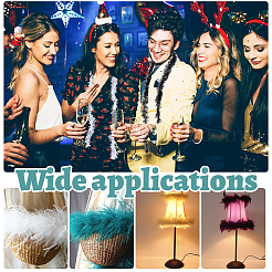 16 шт. 2 цвета искусственной шерсти аксессуары для костюма&nbsp;DIY-GA0007-93B