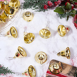 20шт. железный колокольчик подвеска украшение&nbsp;AJEW-SC0031-29A