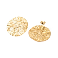 Ионное покрытие (ip) серьги-гвоздики из нержавеющей стали 304 для женщин EJEW-P279-42G