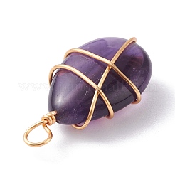 3шт 3 стиля натуральные подвески из драгоценных камней PALLOY-JF01153