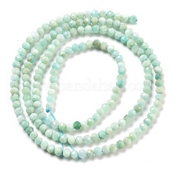 Природных амазонит бисер нитей G-G161-A02-01