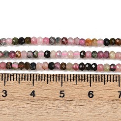 Натуральный турмалин бисер нитей G-RM250101-O16