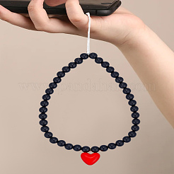 1 шт. резиновые ремешки для мобильного телефона&nbsp;HJEW-LP0001-85