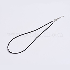 Искусственные замши шнур ожерелье NCOR-R025-4