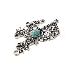 Большие подвески из сплава в стиле ретро TIBEP-L020-06AS