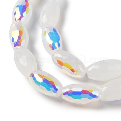 Нити бусин с цветным гальваническим покрытием ab&nbsp;EGLA-H104-04D