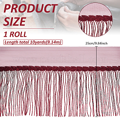 Отделка кисточки блестками DIY-WH0430-536D