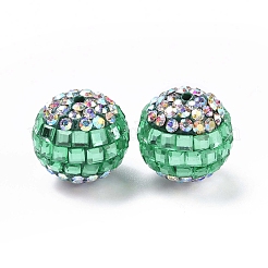 Бусины со стразами RB-L029-04C