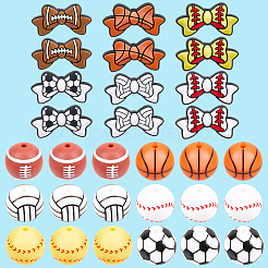 12 стиль силиконовых бусин SIL-PA0001-06