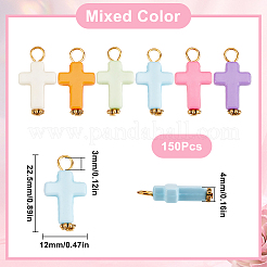 150 шт. Непрозрачные акриловые подвески&nbsp;FIND-SC0009-88