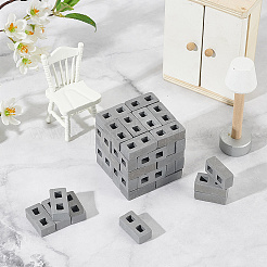 60 шт. мини-кирпичики из полимерной глины AJEW-GO0002-31