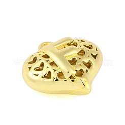 Полые латунные подвески на день святого валентина&nbsp;KK-M289-03E-G