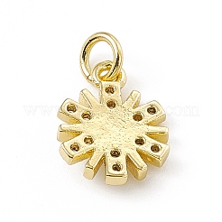 Латунные микро проложить кубического циркония подвески ZIRC-F132-57G